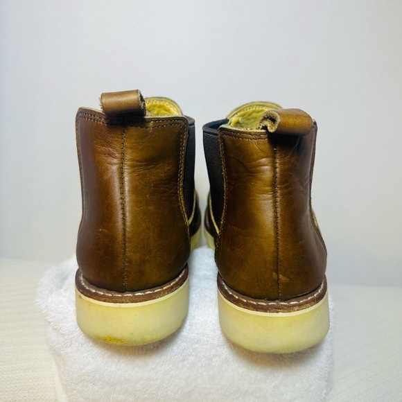 Red wing Shoes Classic Chelcea Brown Leather Men's boots - Picture 5 of 10